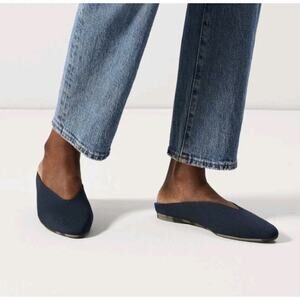 Rothys Navy Demi Mule 10.5 Slide Slip On